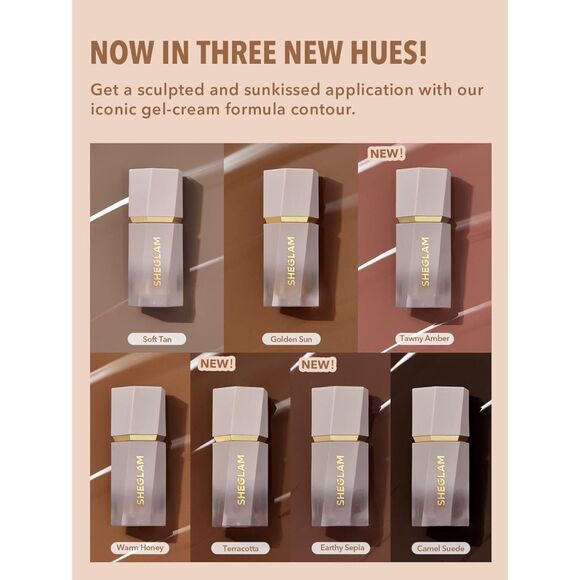 SHEGLAM Sun Sculpt Long Lasting Cream Liquid Contour Stick - Picture 2 of 4